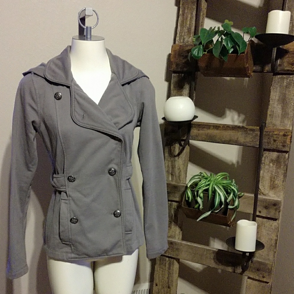 Miss Chievous Grey Hooded Jacket